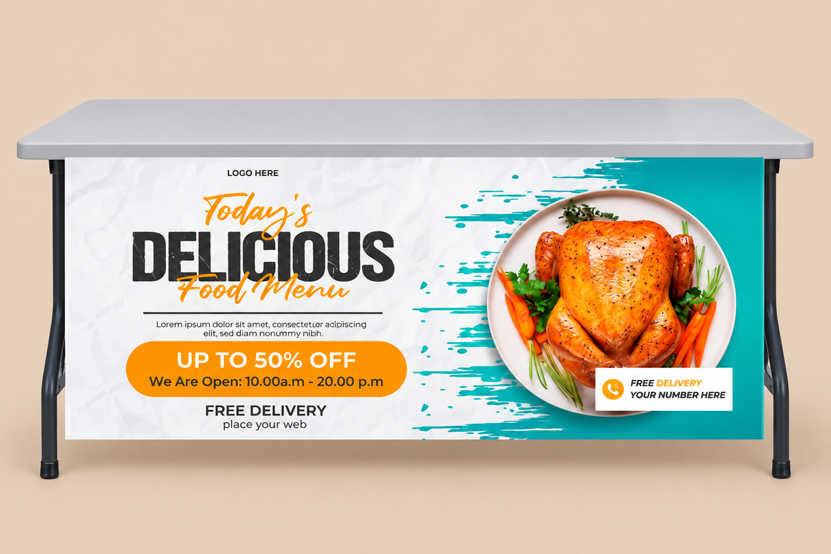Advertising Custom Table Banner