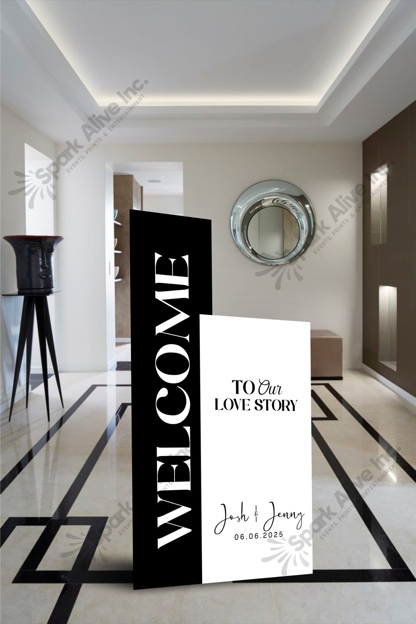 Welcome Sign - Duo Style