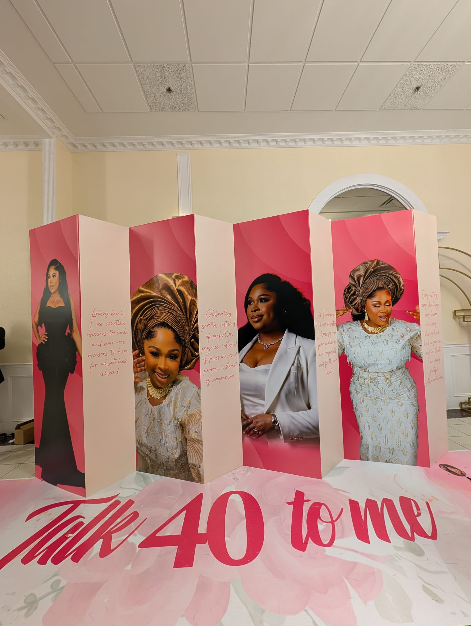 Luxury Backdrop Set