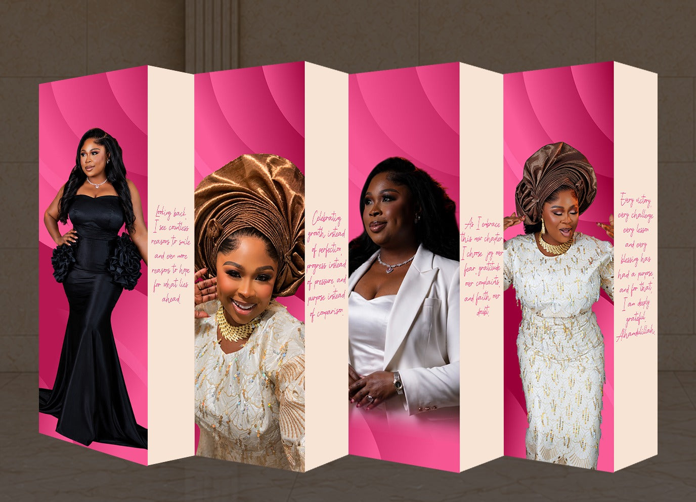 Luxury Backdrop Set
