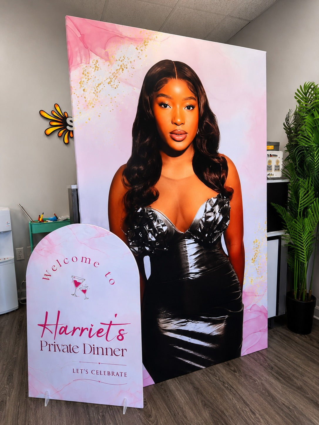 Backdrop & Welcome Sign Set