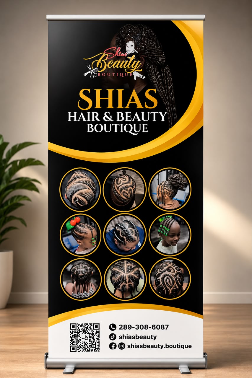 Standard Retractable Roll-up Banner