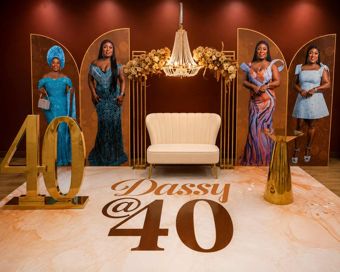 Backdrop Set 5 (Stage $ Photo Area)