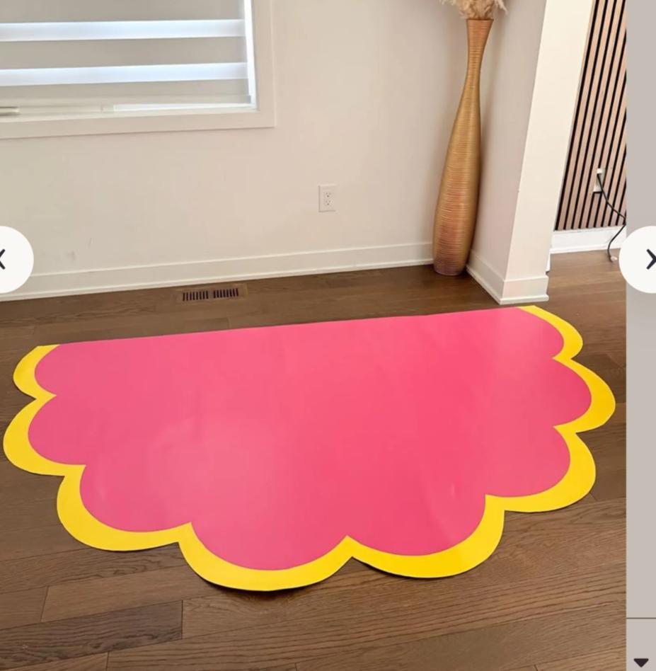 Reusable Double-Sided Event Floormat | Custom Printed & White Reversible Mat 4 x 8ft