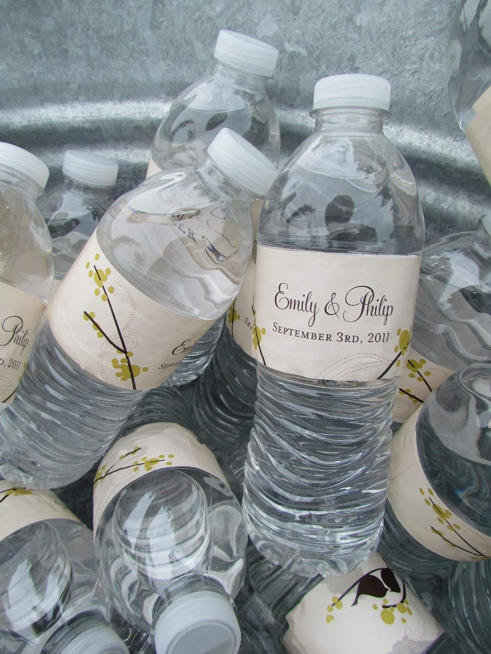 Water Bottle Labels