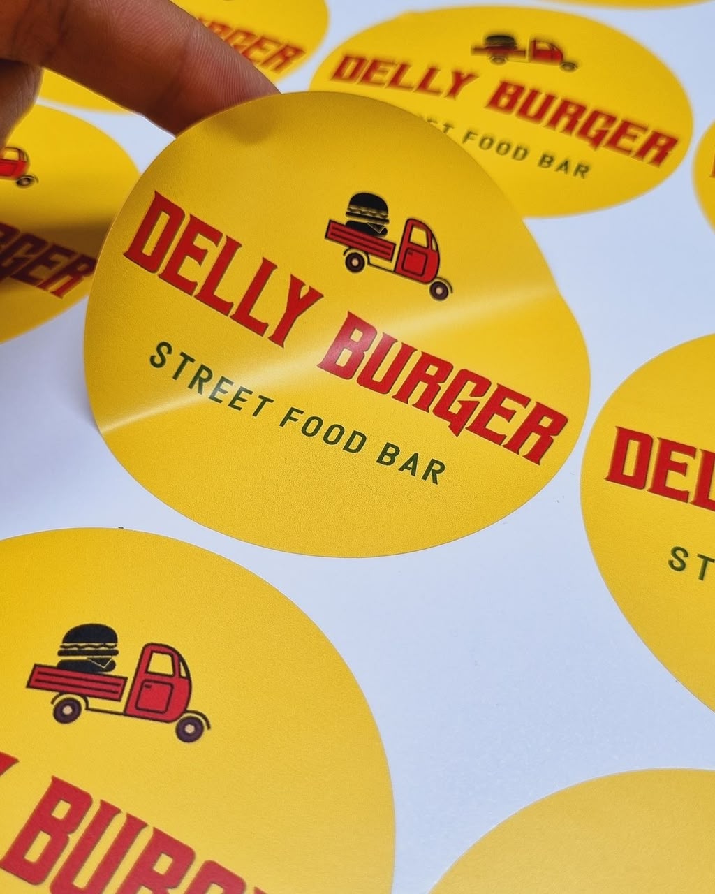 Custom Logo Round Stickers