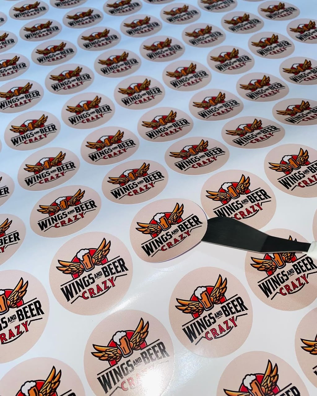 Custom Logo Round Stickers