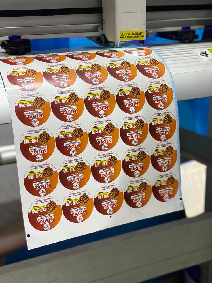 Custom Logo Round Stickers